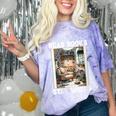 Read Books Stay Weird Book Lover Introvert Book Comfort Color Blast T-Shirt Amethyst