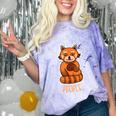 Red Panda Introvert For Red Pandas Fan Comfort Color Blast T-Shirt Amethyst Red Panda Introvert For Red Pandas Fan Comfort Color Blast T-Shirt Amethyst