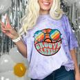 Retro 1970's Groovy Grandpa 70s Aesthetic Nostalgia Comfort Color Blast T-Shirt Amethyst