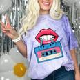 Retro 80s And 90s Cassette Perfect For Nostalgia Comfort Color Blast T-Shirt Amethyst Retro 80s And 90s Cassette Perfect For Nostalgia Comfort Color Blast T-Shirt Amethyst