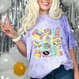 Retro 80s Nostalgia 1980s Throwback Party Costume Comfort Color Blast T-Shirt Amethyst