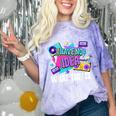 Retro 80s Style 90s Pop Fashion Nostalgia Eighties Music Comfort Color Blast T-Shirt Amethyst