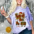 Retro 90s 80s Baby Christmas Holiday Nostalgia Comfort Color Blast T-Shirt Amethyst