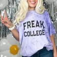 Retro Anti Social FREAK COLLEGE Introvert Stay Away From Me Comfort Color Blast T-Shirt Amethyst Retro Anti Social FREAK COLLEGE Introvert Stay Away From Me Comfort Color Blast T-Shirt Amethyst
