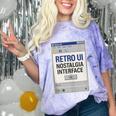 Retro Computer Dialog Box 90s Desktop Interface Nostalgia Comfort Color Blast T-Shirt Amethyst Retro Computer Dialog Box 90s Desktop Interface Nostalgia Comfort Color Blast T-Shirt Amethyst