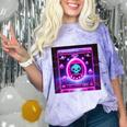 Retro Nostalgia Vaporwave- Error 404 Comfort Color Blast T-Shirt Amethyst