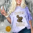 Retro Please Be Patient With Me I'm From The 1900s Projector Comfort Color Blast T-Shirt Amethyst