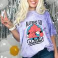 Retro Toon Introvert Sarcasm Anti-Social Nihilism Comfort Color Blast T-Shirt Amethyst