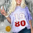 Reunion 1980 Class Of 1980 Reunion 80 Graduation 1980 Comfort Color Blast T-Shirt Amethyst