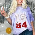 Reunion 1984 Class Of 1984 Reunion 84 Graduation 1984 Comfort Color Blast T-Shirt Amethyst