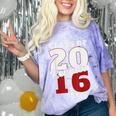 Reunion 2016 Class Of 2016 Reunion 16 Graduation 2016 Comfort Color Blast T-Shirt Amethyst