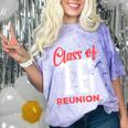 Reunion 2016 Class Of 2016 Matching Graduation High School Comfort Color Blast T-Shirt Amethyst