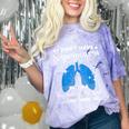 RT School Graduation Respiratory Therapist Comfort Color Blast T-Shirt Amethyst