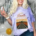 Rust Belt Midwest Nostalgia Steel Town Working Class Pride Comfort Color Blast T-Shirt Amethyst