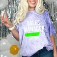 Sales Manager Loading Graduation Graduate New Job Comfort Color Blast T-Shirt Amethyst