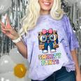 Sarcastic Little MISS SMARTY PANTS Graduation Alumni Game On Comfort Color Blast T-Shirt Amethyst