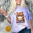 Sarcastic Loner Introvert Not a Friendly Do Not Touchs Comfort Color Blast T-Shirt Amethyst
