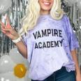 Sarcastic VAMPIRE ACADEMY Introvert Anti Social Comfort Color Blast T-Shirt Amethyst