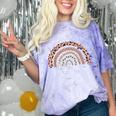 School Nurse Appreciation Rainbow Graduation Medical Nursing Comfort Color Blast T-Shirt Amethyst
