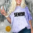 SEN19R Senior 2019 High School Graduation Party T-Shirt Comfort Color Blast T-Shirt Amethyst