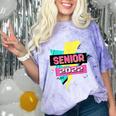 Senior 2022 Graduation Class Of 2022 Retro 90's Graduation Comfort Color Blast T-Shirt Amethyst