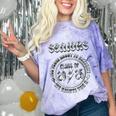 Senior 2025 Classic Rock Graduation We Salute You Comfort Color Blast T-Shirt Amethyst