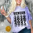 Senior 2026 2027 Class Of Graduation Comfort Color Blast T-Shirt Amethyst
