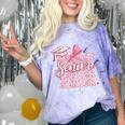 Senior 2026 Class Of 2026 Cute Coquette Pink Bow Graduation Comfort Color Blast T-Shirt Amethyst