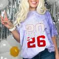 Senior 2026 Class Of 2026 Graduation 2026 Senior 26 Graduate Comfort Color Blast T-Shirt Amethyst