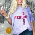 Senior 2026 Class Of 2026 Graduation 2026 Pink Girl Women Comfort Color Blast T-Shirt Amethyst