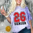 Senior 2026 Class Of 2026 School Graduation 2026 Merch Comfort Color Blast T-Shirt Amethyst