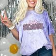 Senior 2026 Coquette Bow Class Of 2026 Graduation Graduate Comfort Color Blast T-Shirt Amethyst
