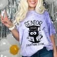 Senior 2026 High School College Graduation Year Class Of 26 Comfort Color Blast T-Shirt Amethyst