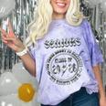 Senior 2026 Iconic Classic Rock Graduation Retro Comfort Color Blast T-Shirt Amethyst