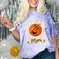 Senior Basketball Mom 2026 Basketball Graduation Comfort Color Blast T-Shirt Amethyst