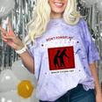 SENIOR CITIZENS DAY Don't Forget My DISCOUNT Graduation Day Comfort Color Blast T-Shirt Amethyst
