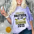 Senior Class Of 2019 Tshirt Graduation Awesome Brother Comfort Color Blast T-Shirt Amethyst