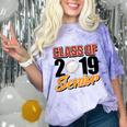 Senior Class Of 2019 Tshirt Graduation School Baseball Comfort Color Blast T-Shirt Amethyst