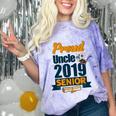 Senior Class Of 2019 Tshirt Graduation School Students Uncle Comfort Color Blast T-Shirt Amethyst