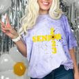 Senior Class Of 2023 Sunflower Graduation Seniors 23 Comfort Color Blast T-Shirt Amethyst