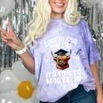 Senior Class Of 2024 Elementary School Graduation Comfort Color Blast T-Shirt Amethyst