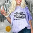 Senior Class Of 2026 Senior Graduation 2026 Senior 2026 Comfort Color Blast T-Shirt Amethyst