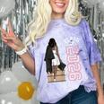 Senior Class Of 2026 Melanin Girl 2026 Graduation Comfort Color Blast T-Shirt Amethyst
