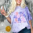 In My Senior Era Class Of 2025 Groovy Senior 2025 Graduation Comfort Color Blast T-Shirt Amethyst