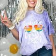 Senior Graduation Trip Cruise 2024 Retro Ship Party Cruise Comfort Color Blast T-Shirt Amethyst