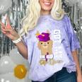 Senior Graduation TShirt 2019 Got My Diploma Llama Pun Shirt Comfort Color Blast T-Shirt Amethyst