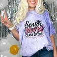 Senior Mom 2027 Class Of 2027 Graduation Proud Senior Mother Comfort Color Blast T-Shirt Amethyst