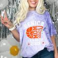 Senior Mom Class Of 2026 Basketball Graduation Comfort Color Blast T-Shirt Amethyst