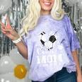 Senior Mom Class Of 2026 Soccer Graduation Heart Comfort Color Blast T-Shirt Amethyst