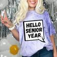 Seniors Class Of 2026 Back To School Graduation Comfort Color Blast T-Shirt Amethyst